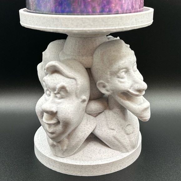 Disney Other - Disney Haunted Mansion Singing Busts 3 Wick Candle Holder
